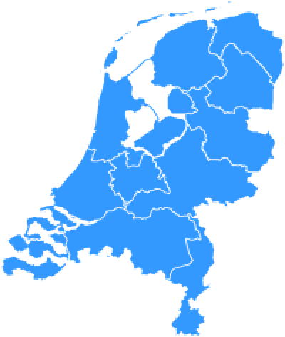 Map van Nederland