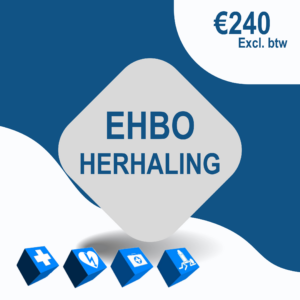 Button Eerstehulpinternationaal EHBO herhaling-Recovered